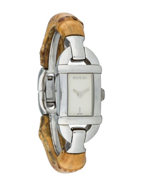 gucci bamboo bangle watch|gucci bamboo watches for women.